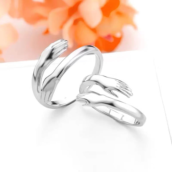 Silver Hug Ring