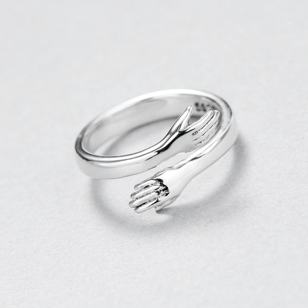 Silver Hug Ring