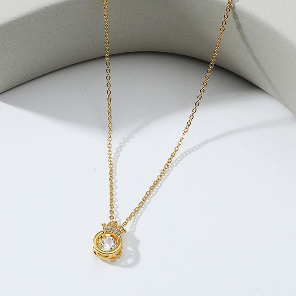 PERFECT GIFT π   Crown Necklace