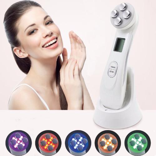 5-In-1 RF EMS Electroporation LED Light Therapy Device for Acne, Skin Tightening & Anti-Aging - Whole Body Source