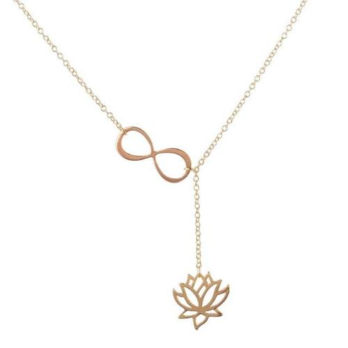 Lotus Infinity Necklace - Whole Body Source