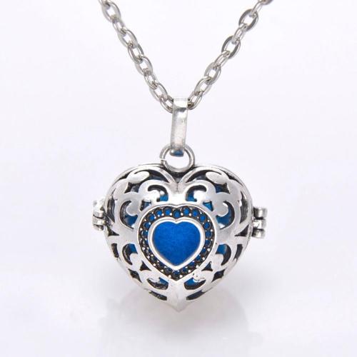 Heart Essential Oil/ Aromatherapy Diffuser Necklace - Whole Body Source